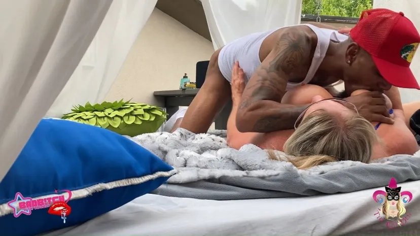 Sexy MILF Kat-Licious Seduces Young BBC Pool Boy= PT 1 of 3
